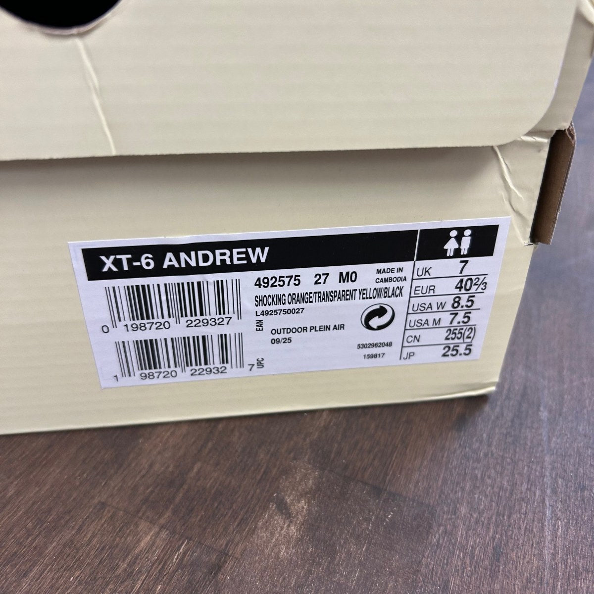 Salomon XT-6 Andrew Miami Florida Snow Crab - Image 6