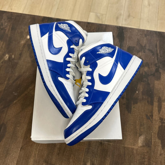 Jordan 1 Mid Kentucky Blue (Women's) - Image 1