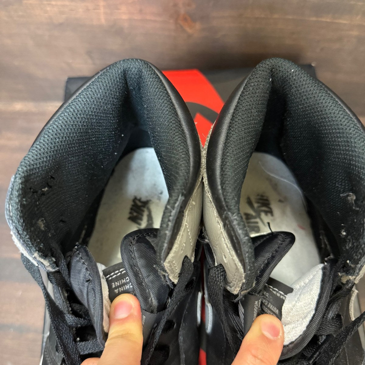 Jordan 1 Retro High Shadow (2018) Size 11 (Pre-Owned) - Image 3