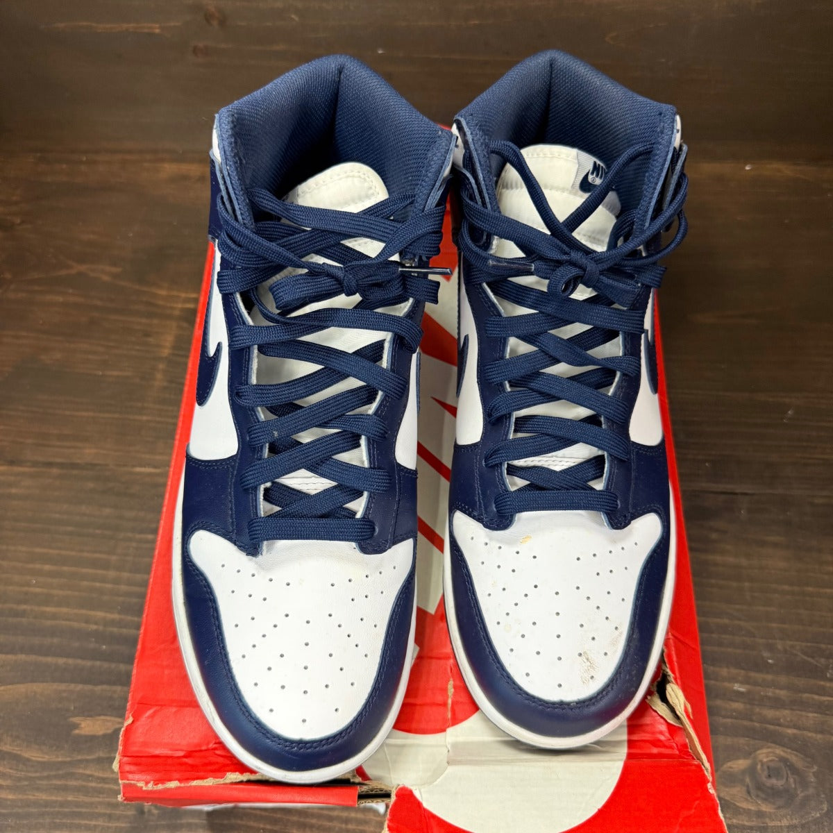 Nike Dunk High Championship Navy - Image 3