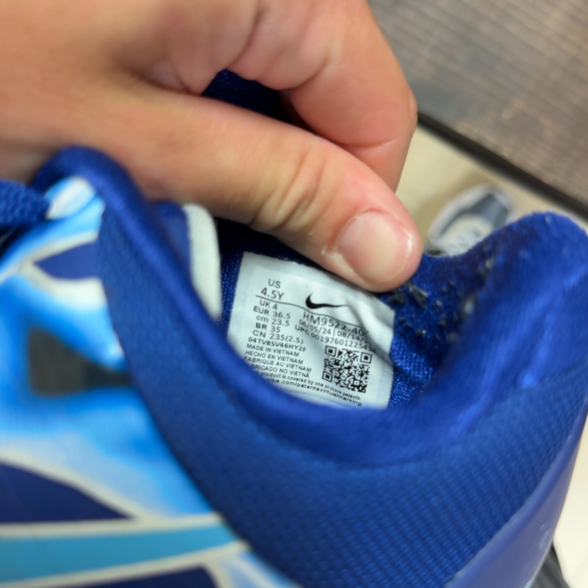 Nike Kobe 5 X-Ray (GS) Size 4.5Y (Pre-Owned) - Image 7