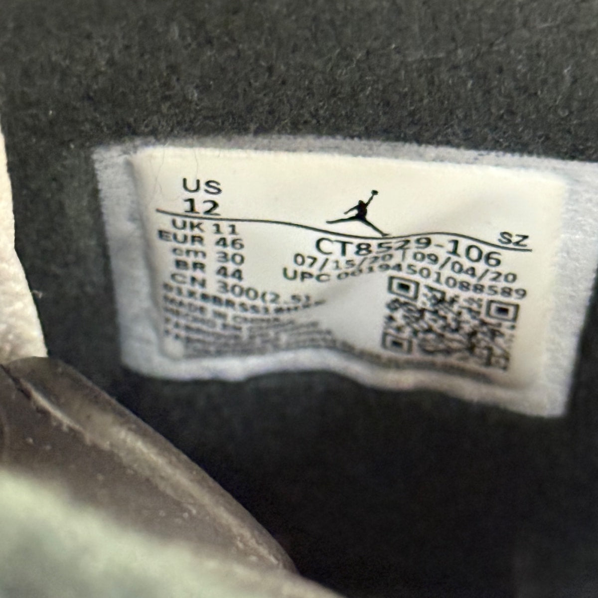 Jordan 6 Retro Carmine (2021) Size 12 (Pre-Owned) - Image 7