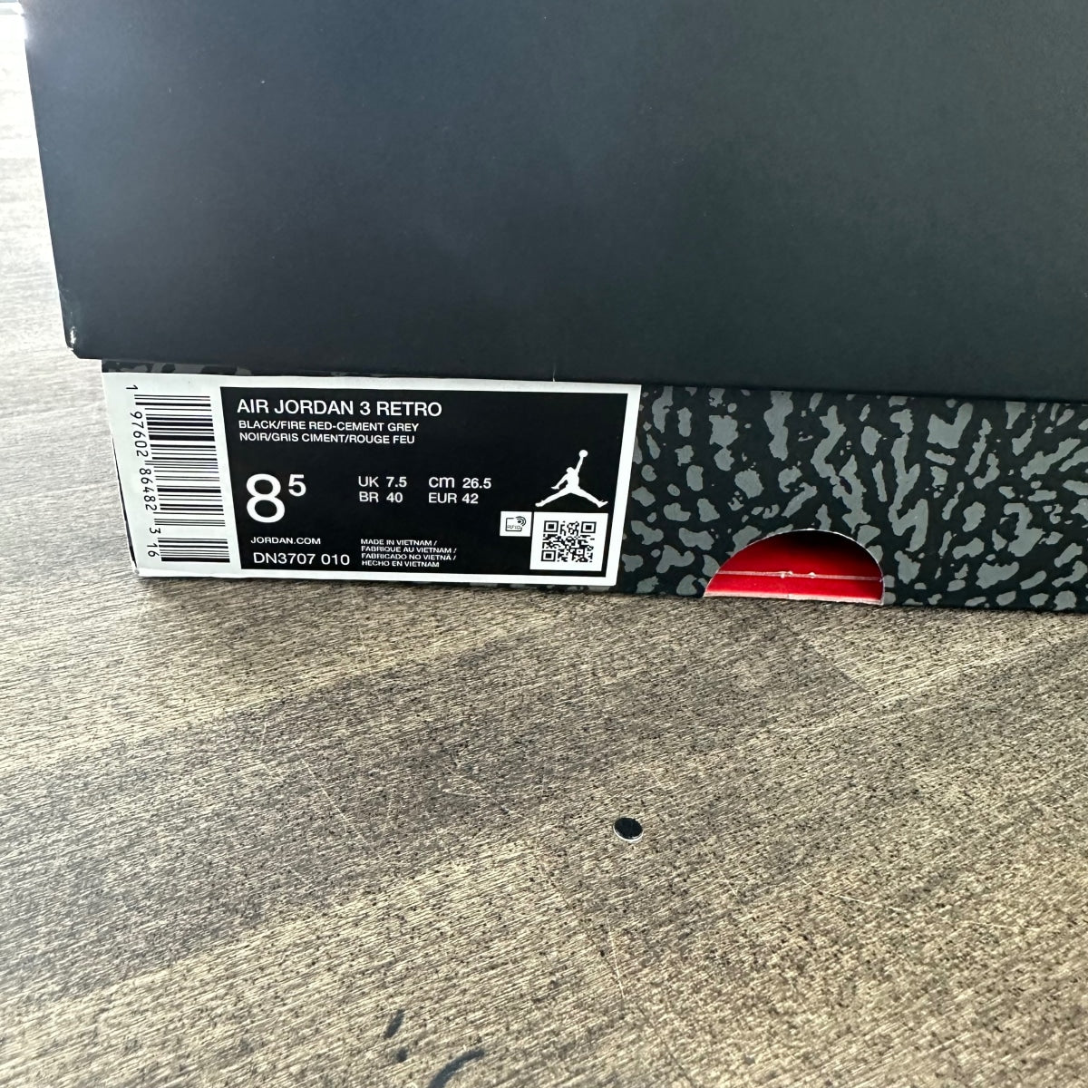 Jordan 3 Retro OG Black Cement (2024) - Image 6