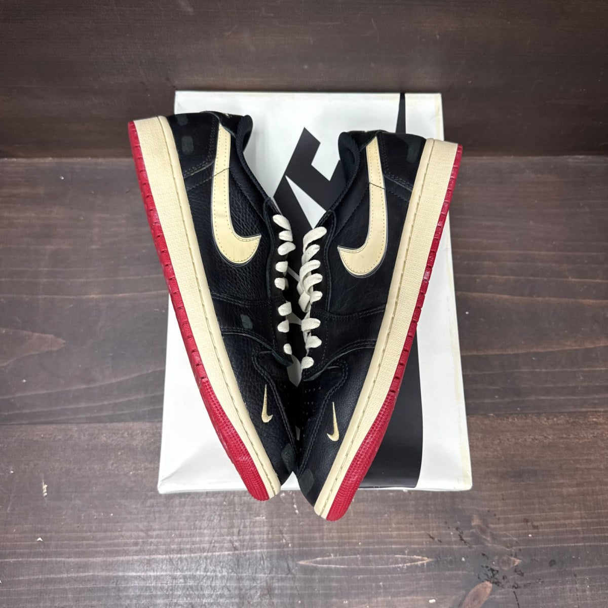 Jordan 1 Retro Low OG Nigel Sylvester Better With Time Size 10.5 (Pre-Owned) - tag