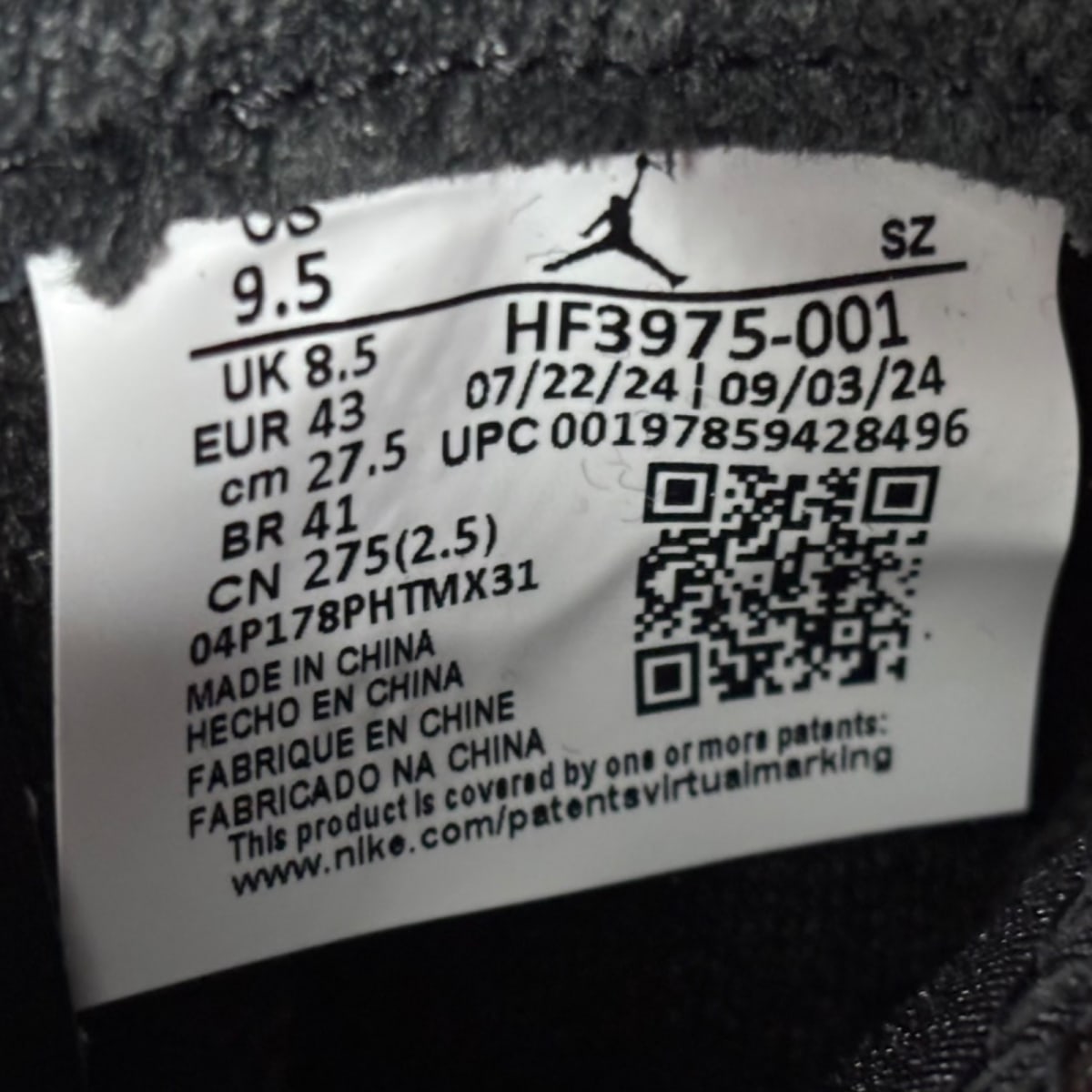 Jordan 5 Retro OG Black Metallic Reimagined - Image 8
