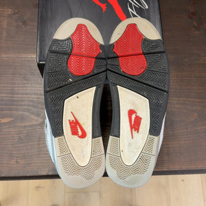 Jordan 4 Retro White Cement (2016) Size 11 (Pre-Owned) - aux