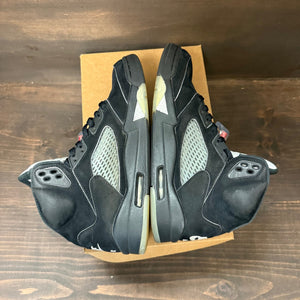 Jordan 5 Retro OG Black Metallic Reimagined Size 9.5 (Pre-Owned) - Image 5