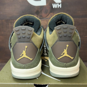 Jordan 4 Retro SE Craft Medium Olive Size 11.5 (Pre-Owned) - aux