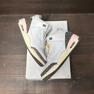 Jordan 3 Retro Neapolitan Dark Mocha (Women's) Size 6.5W (Pre-Owned) - back