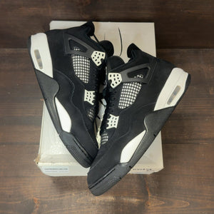 Jordan 4 Retro White Thunder Size 11 (Pre-Owned) - back