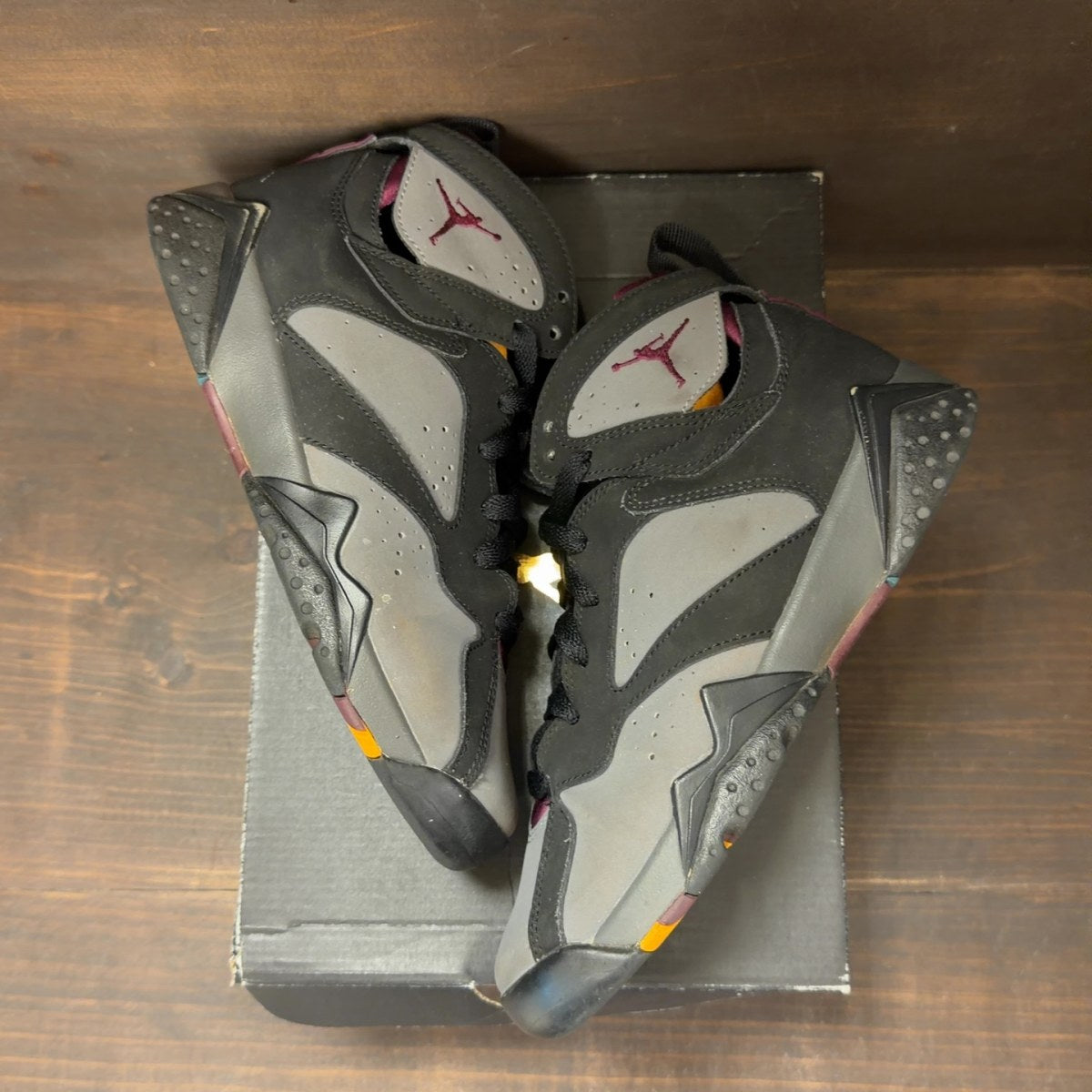 Jordan 7 Retro Bordeaux (2015) (GS) Size 5Y (Pre-Owned) - back