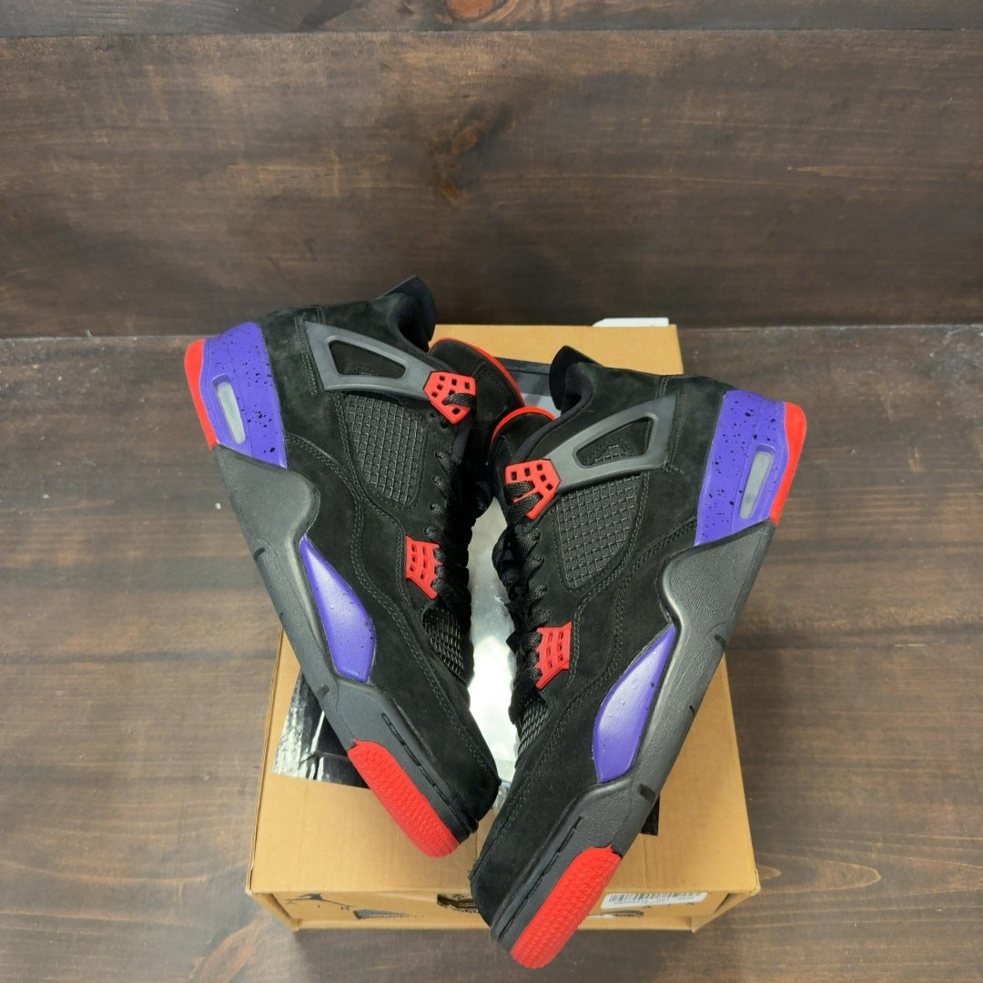 Jordan 4 Retro Raptors (2018) Size 11 (Pre-Owned) - Image 2