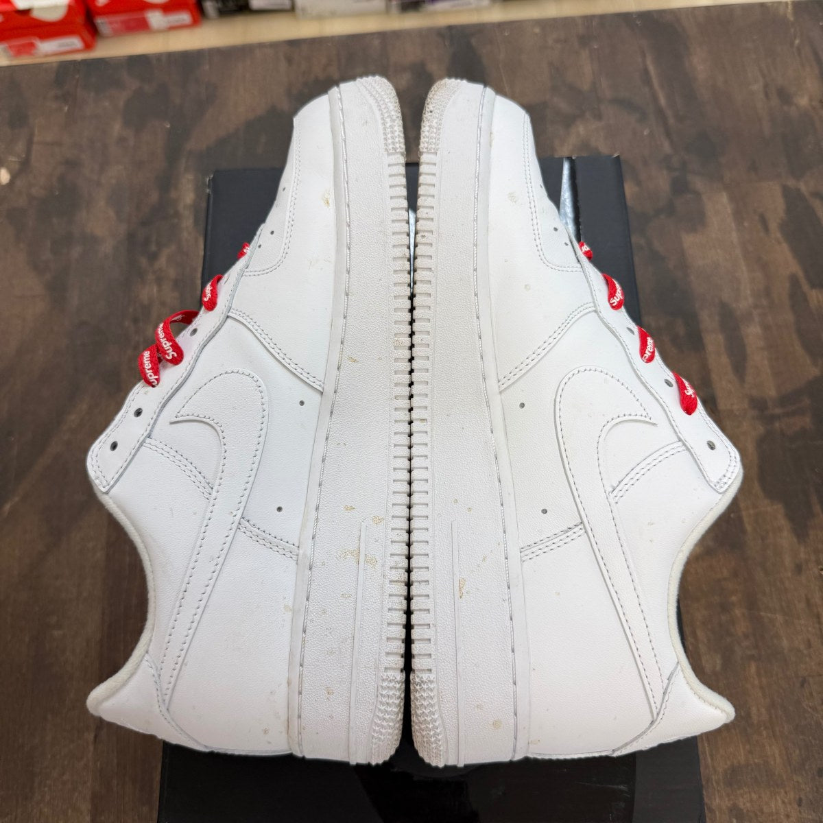 Nike Air Force 1 Low Supreme White - Image 4