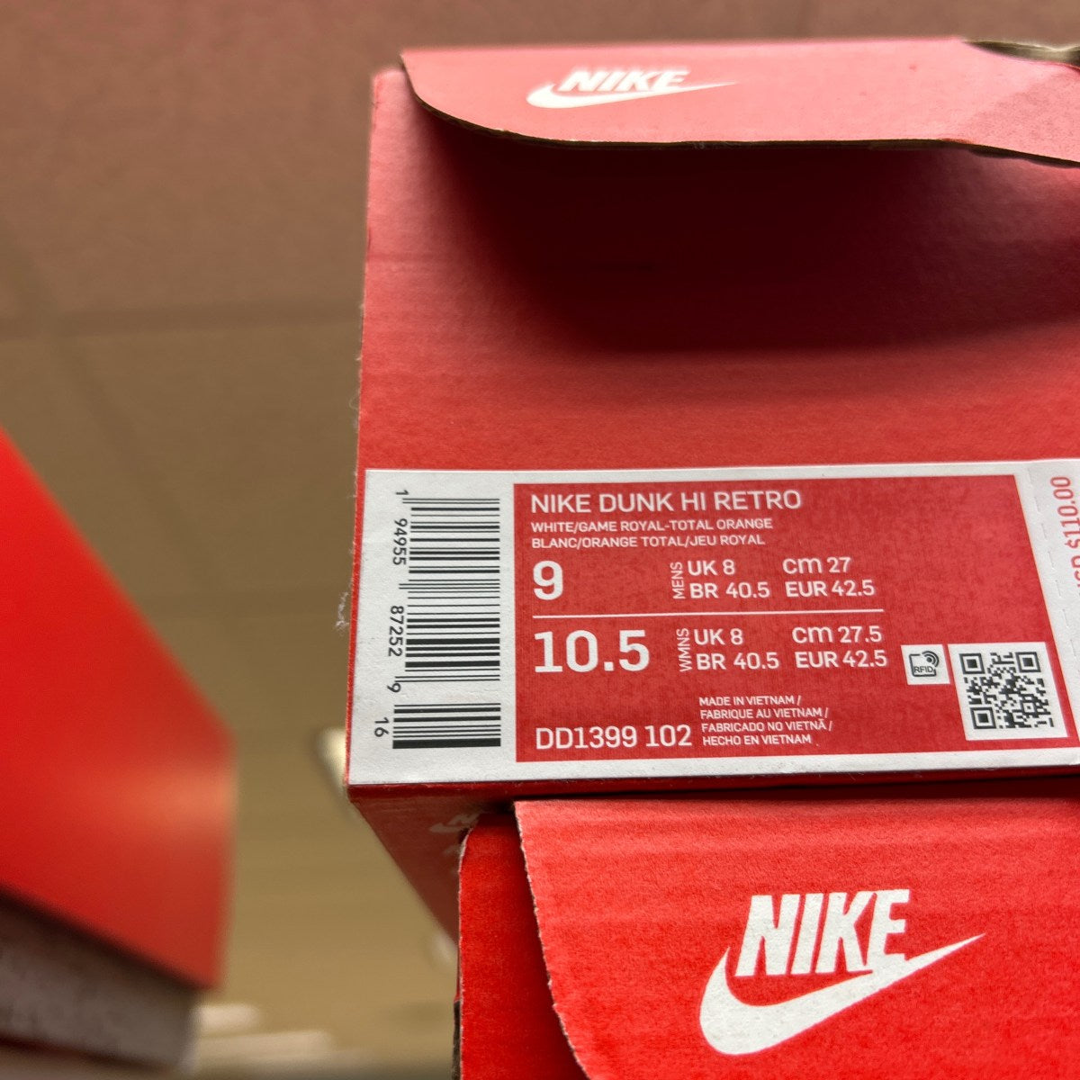 Nike Dunk High Game Royal - Image 12