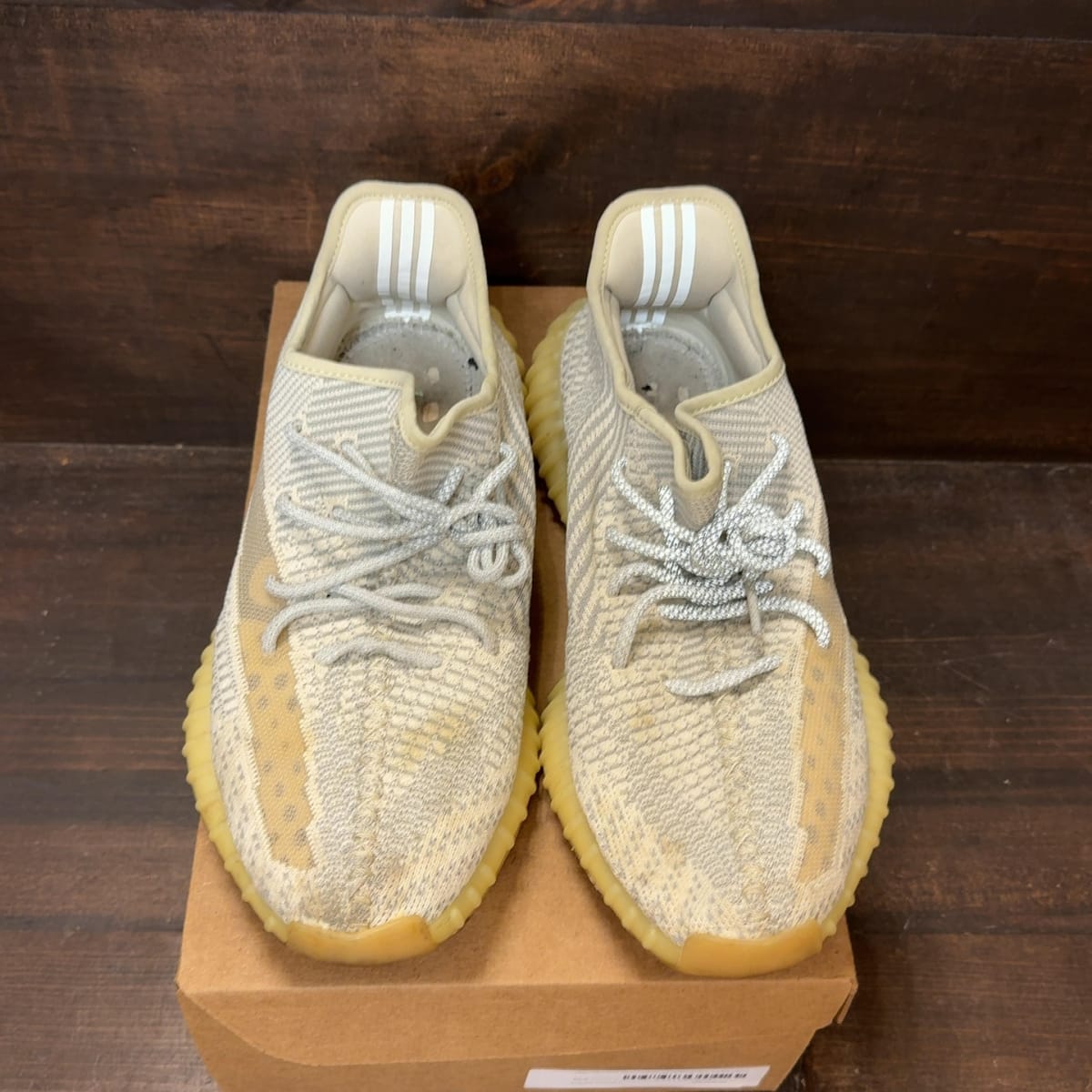 adidas Yeezy Boost 350 V2 Lundmark (Non Reflective) Size 10.5 (Pre-Owned) - tag