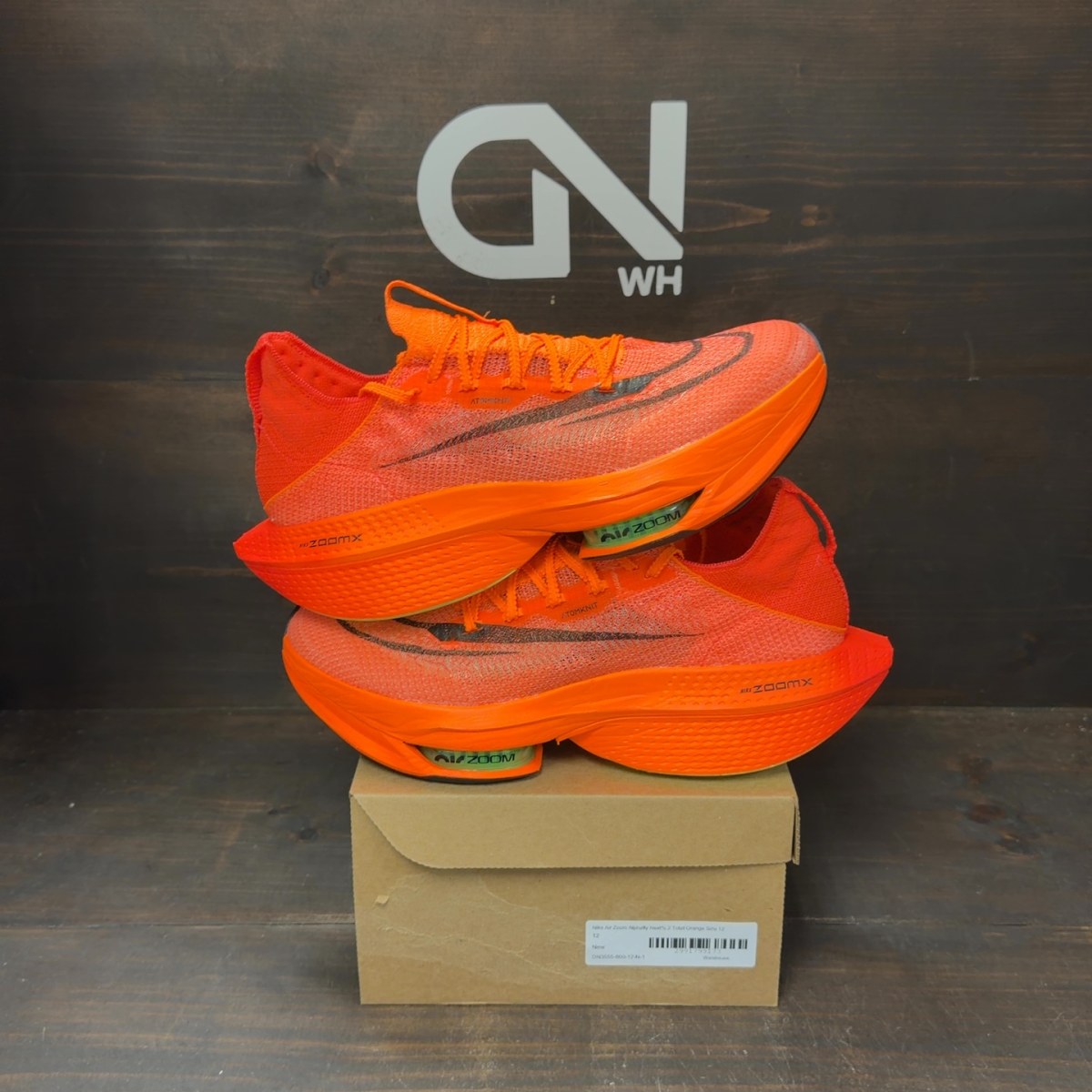 Nike Air Zoom Alphafly Next% 2 Total Orange Size 12 - Image 1