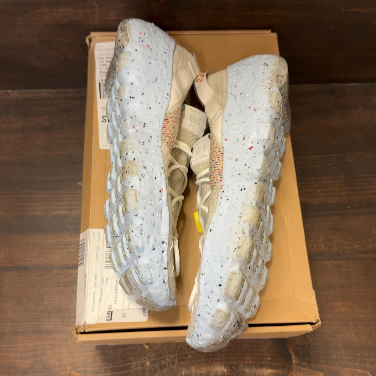 Nike Space Hippie 04 Grey Rainbow Size 12 (Pre-Owned) - Image 2