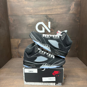 Jordan 5 Retro OG Black Metallic Reimagined Size 11.5 (Pre-Owned) - Image 1