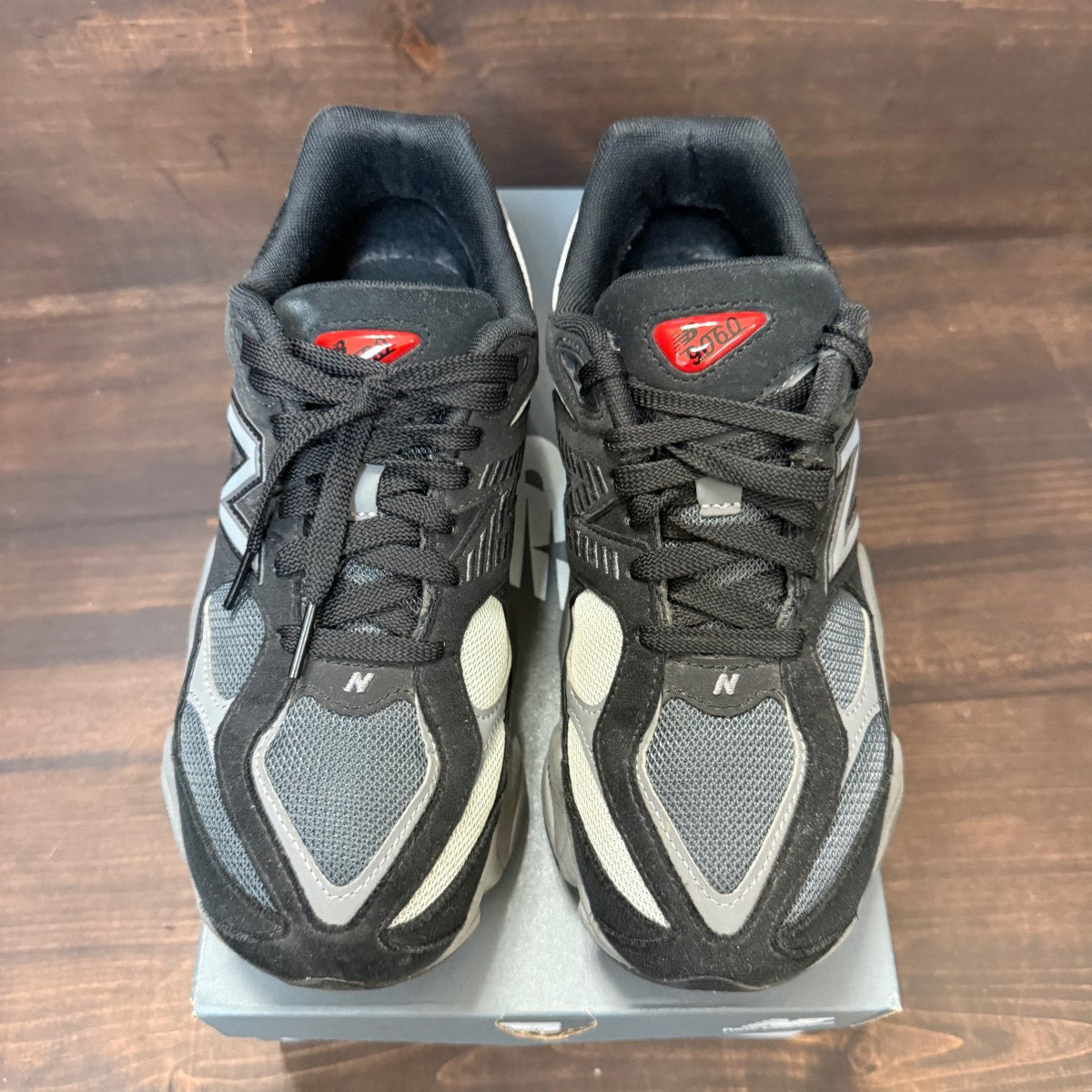 New Balance 9060 Black Grey (GS) - Image 2