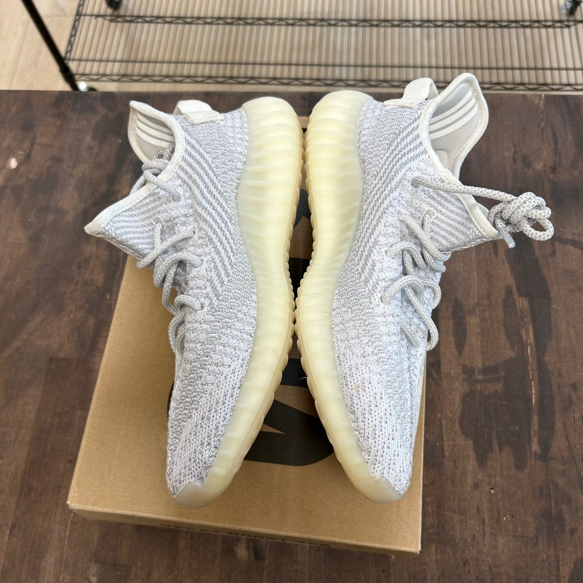 adidas Yeezy Boost 350 V2 Static (Non-Reflective) Size 10 (Pre-Owned) - Image 3
