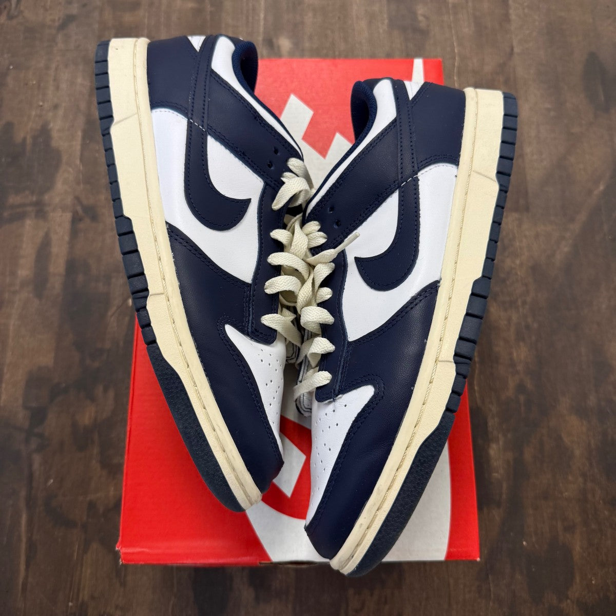 Nike Dunk Low Vintage Navy (Women's) - Image 1