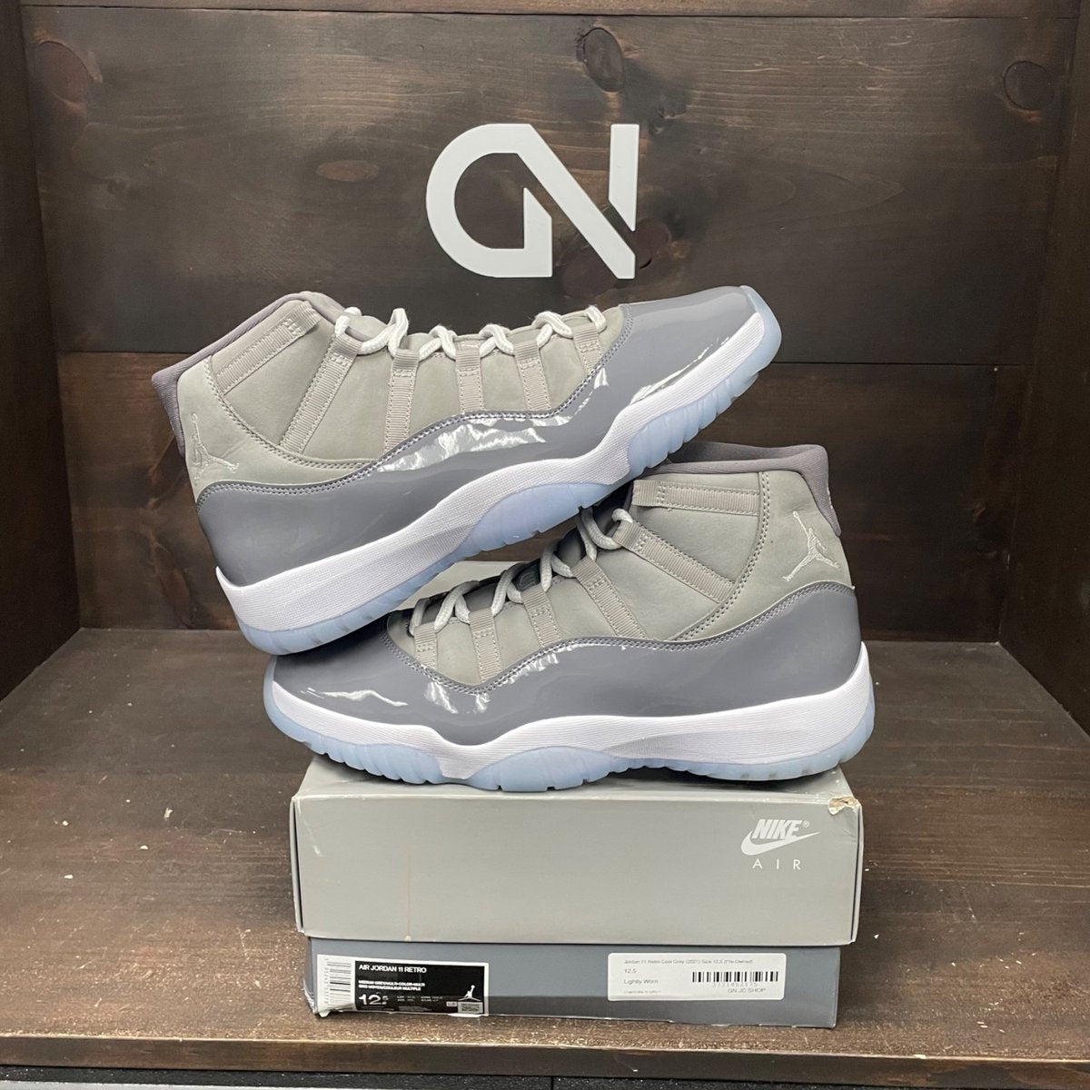 Jordan 11 Retro Cool Grey (2021) Size 12.5 (Pre-Owned) - front