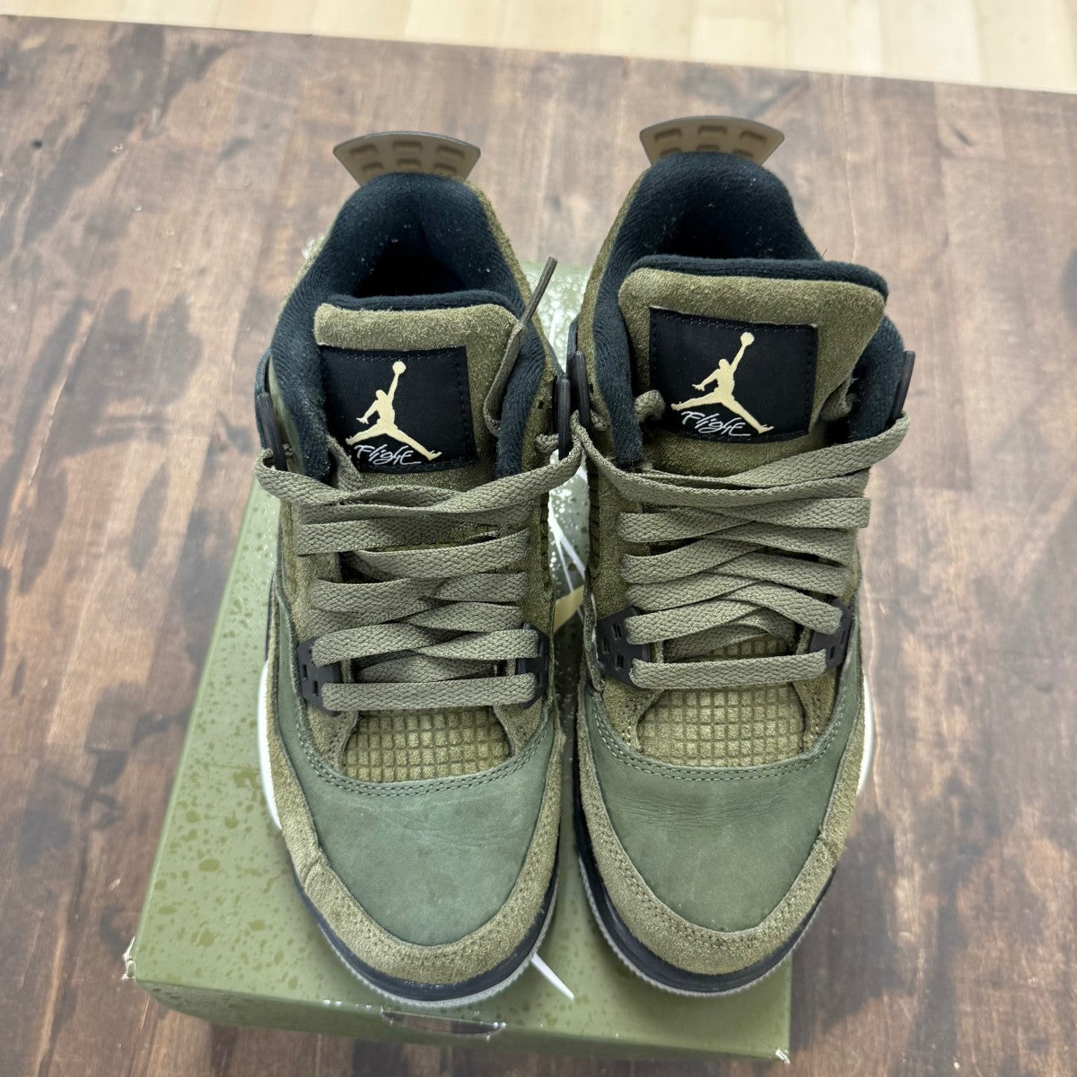 Jordan 4 Retro SE Craft Medium Olive (GS) - Image 2
