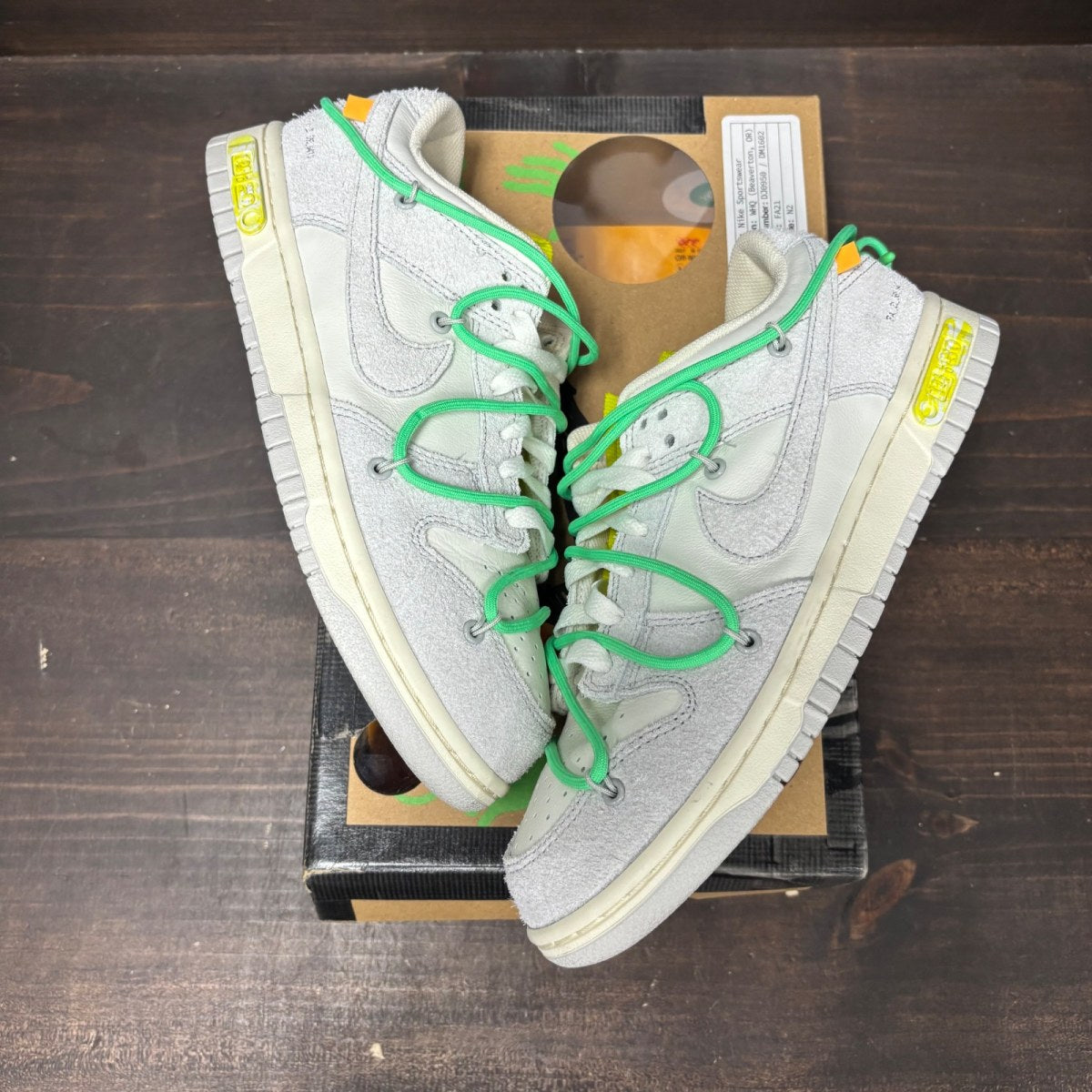 Nike Dunk Low Off-White Lot 14 Size 7.5 (Pre-Owned) - Image 2