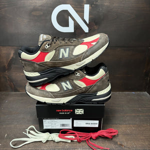 New Balance 991 MiUK Aimé Leon Dore Chocolate Size 10.5 (Pre-Owned) - front