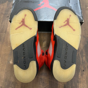Jordan 5 Retro Raging Bull Red (2021) (GS) - Image 5