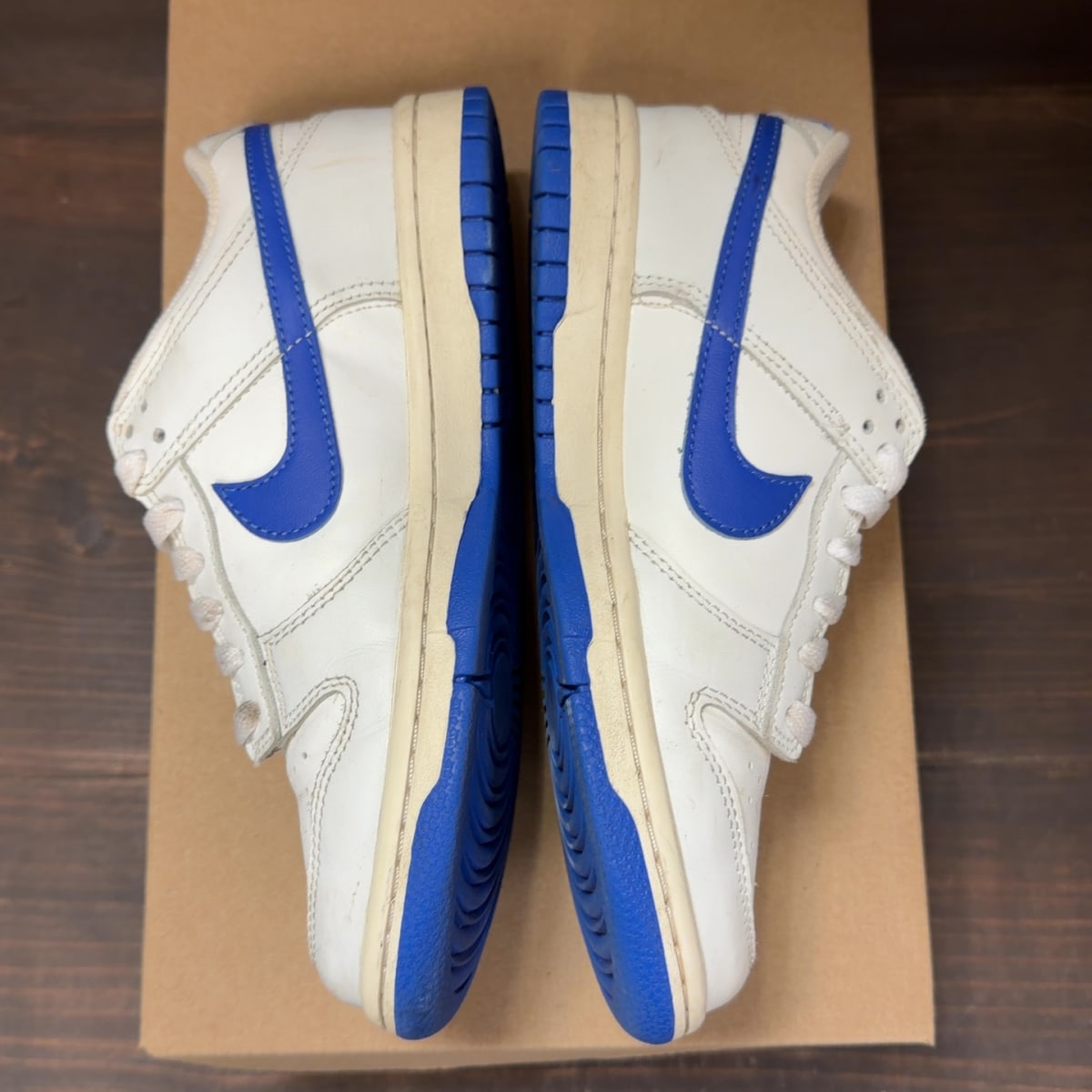Nike Dunk Low Summit White Hyper Royal (GS) Size 5Y (Pre-Owned) - aux