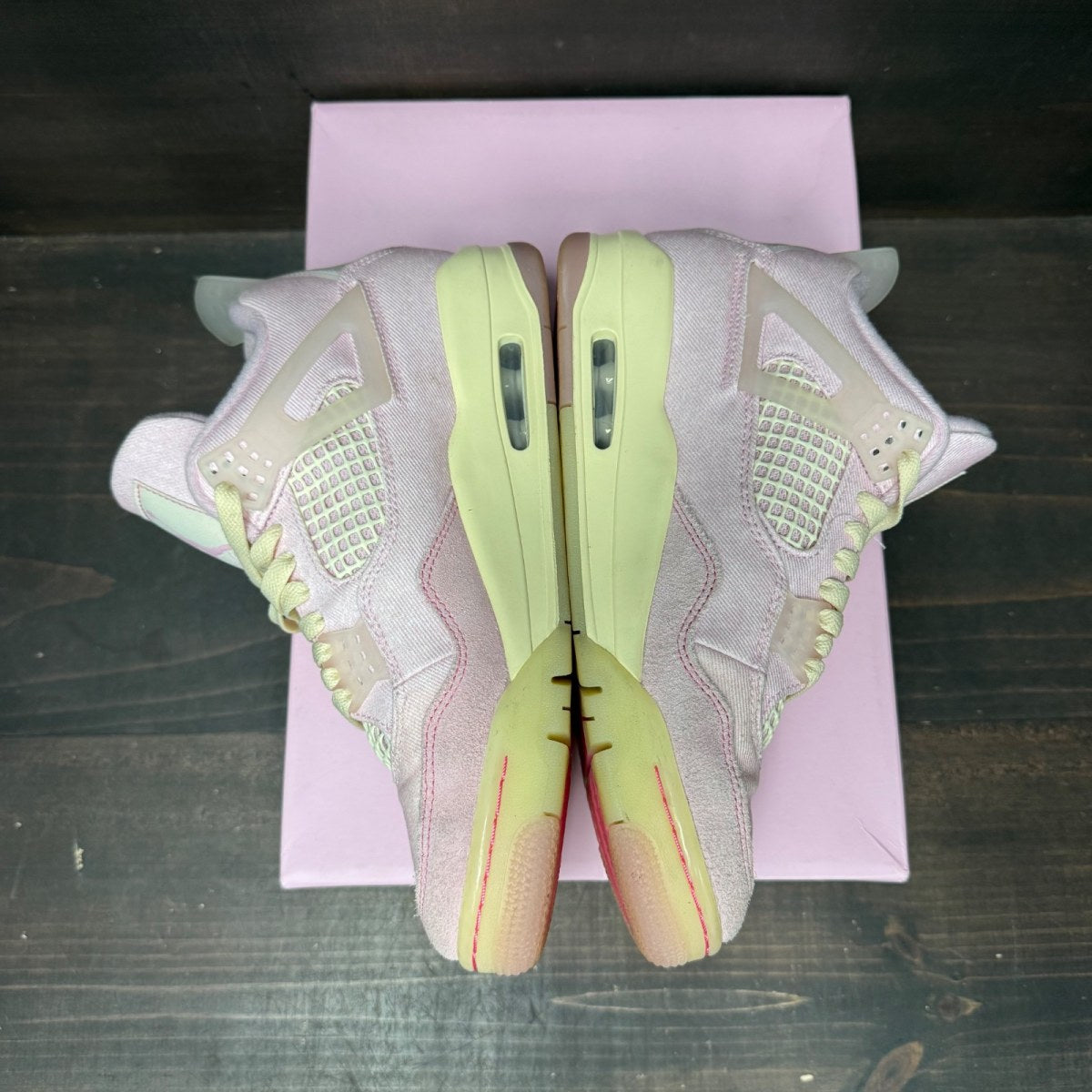 Jordan 4 Retro Iced Carmine (Women's) - Image 3