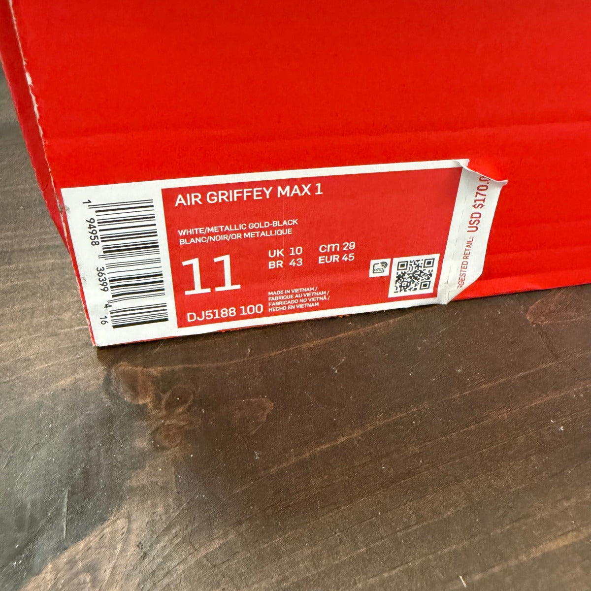 Nike Air Griffey Max 1 Swingman Sweetest Swing - Image 7