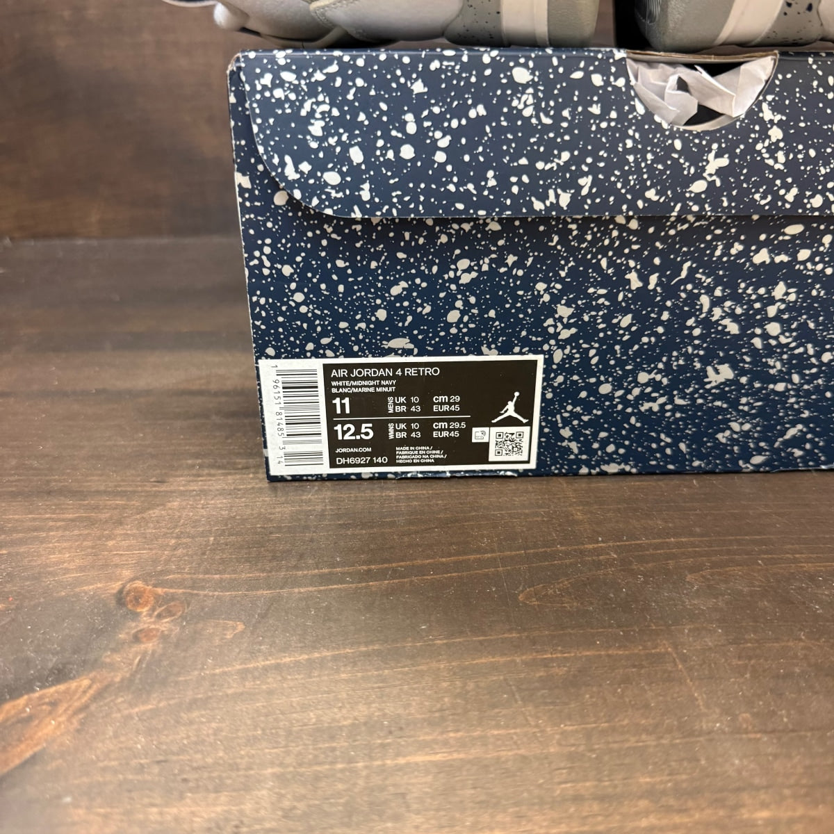 Jordan 4 Retro Midnight Navy - Image 6