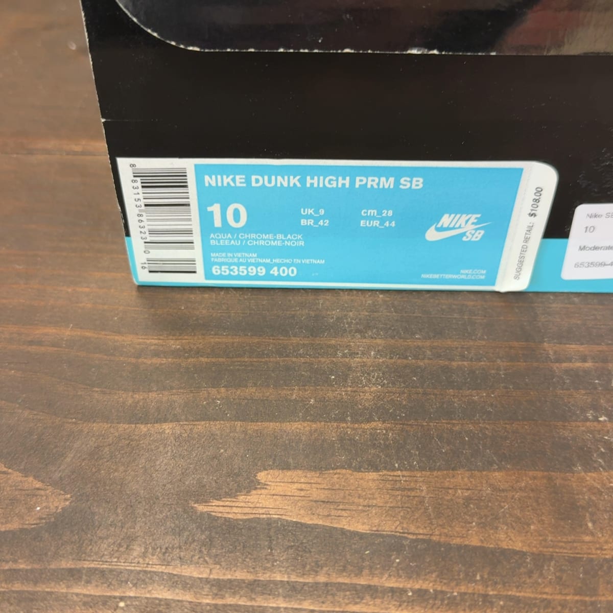Nike SB Dunk High Diamond Supply Co. Size 10 (Pre-Owned) - aux