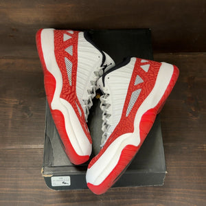 Jordan 11 Retro Low IE White Gym Red - Image 2
