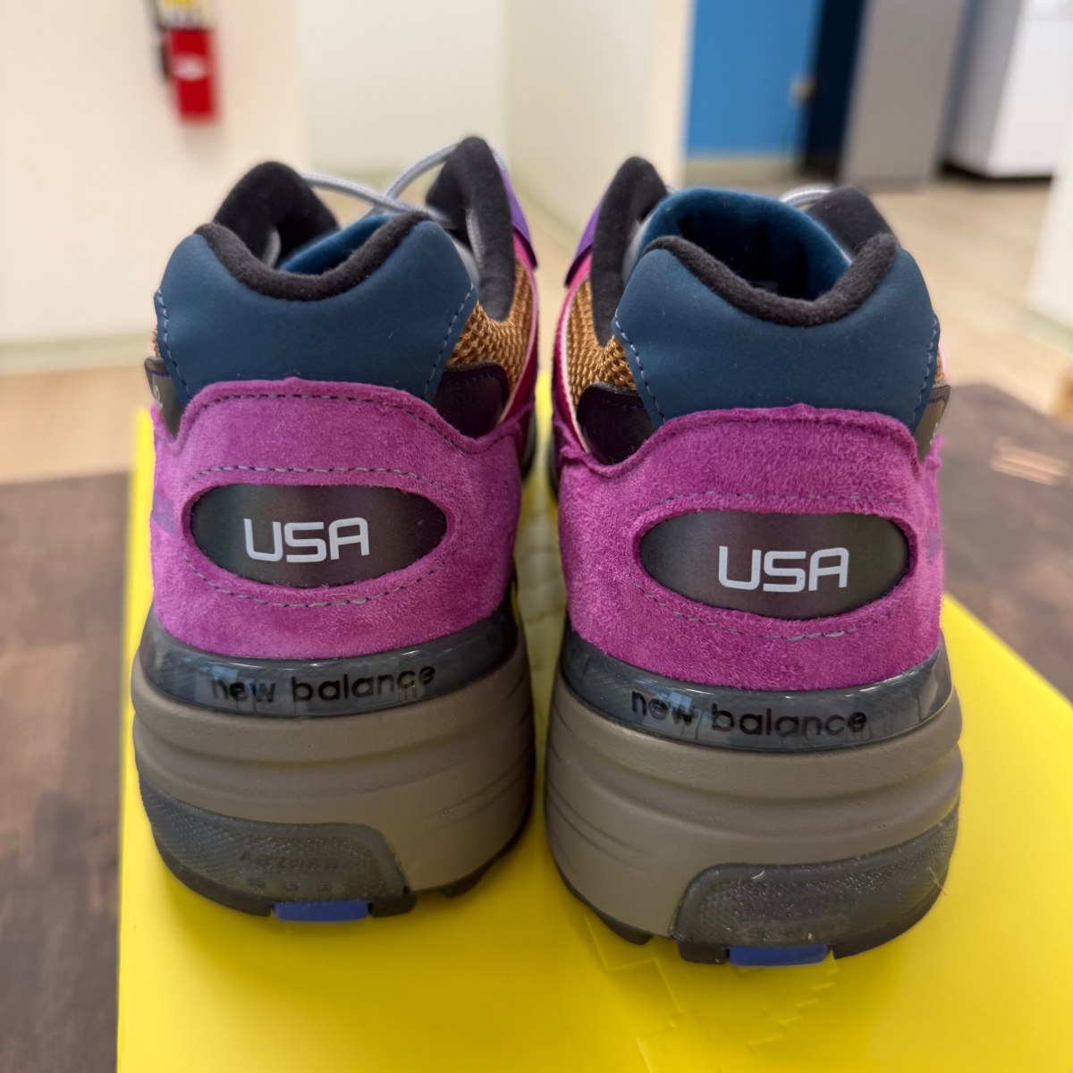 New Balance 992 MiUSA Action Bronson Digitalis Purpurea - Image 3