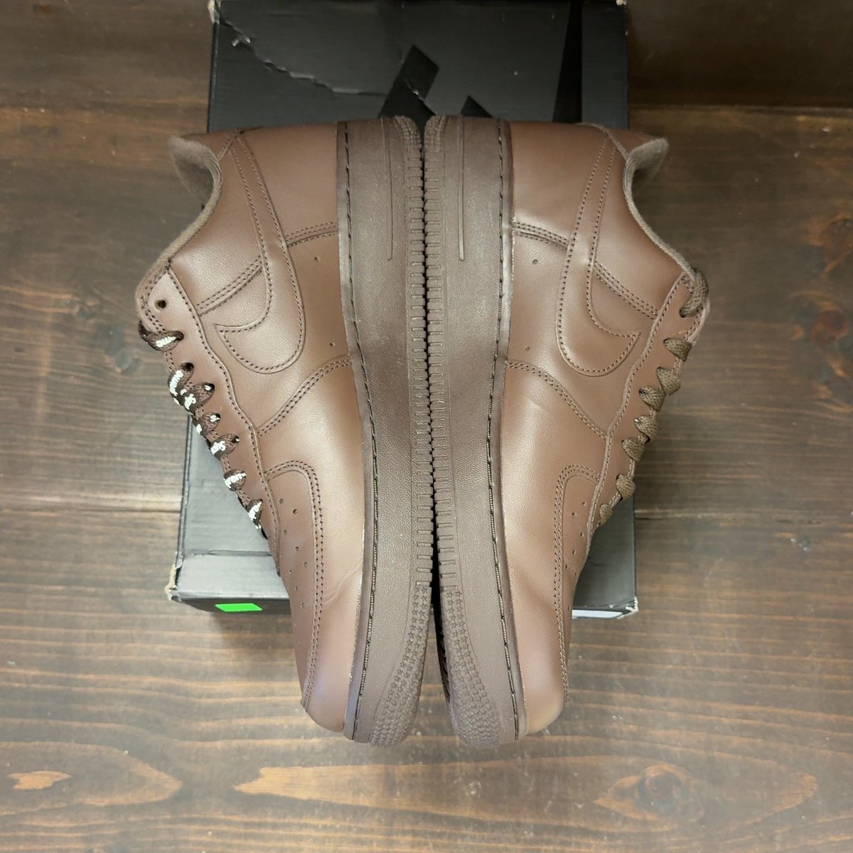 Nike Air Force 1 Low Supreme Baroque Brown Size 10.5 (Pre-Owned) - aux