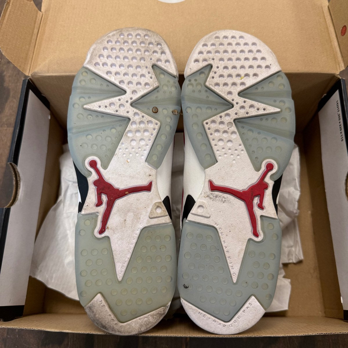 Jordan 6 Retro Carmine (2021) (GS) - Image 5