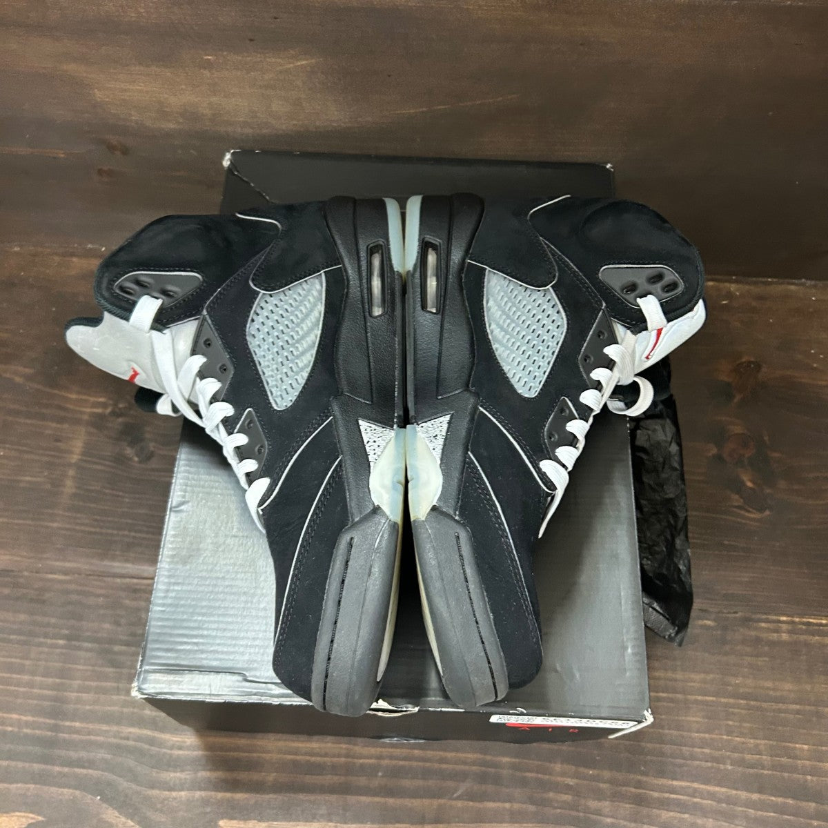 Jordan 5 Retro OG Black Metallic Reimagined - Image 4