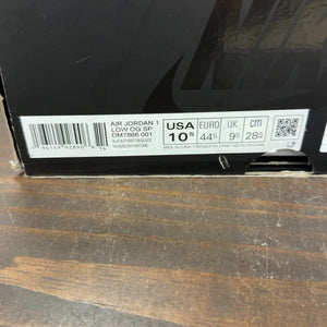 Jordan 1 Retro Low OG SP Travis Scott Black Phantom Size 10.5 (Pre-Owned)