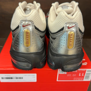 Nike Air Max TL 2.5 Phantom Silver Dark Team Red Size 11 - aux