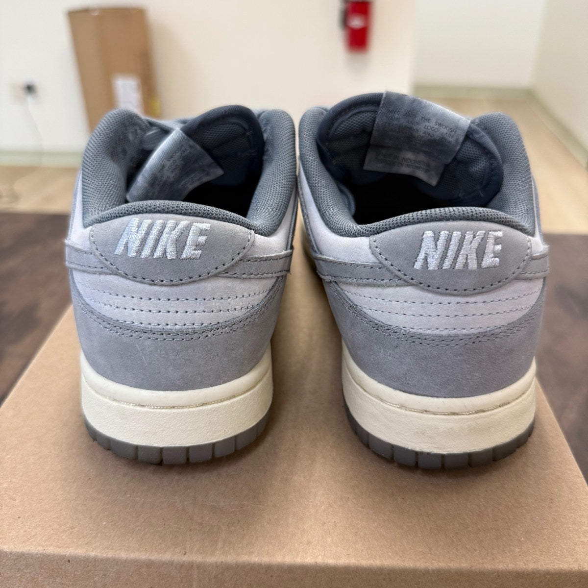Nike Dunk Low Cool Grey Football Grey (Women's) Size 7.5W (Pre-Owned) - Image 5