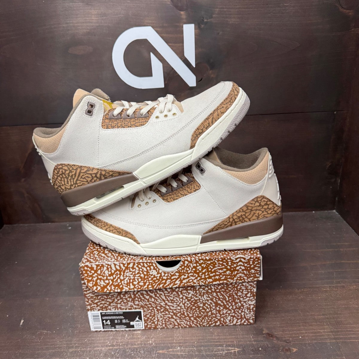 Jordan 3 Retro Palomino - Image 1