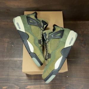 Jordan 4 Retro SE Craft Medium Olive Size 8.5 (Pre-Owned) - back