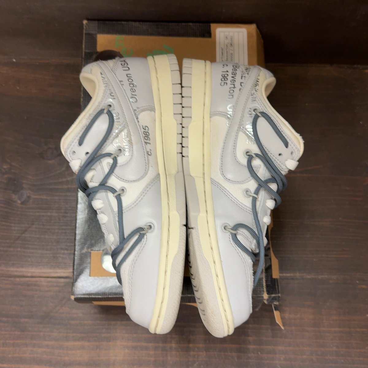 Nike Dunk Low Off-White Lot 41 Size 5.5 (Pre-Owned) - aux
