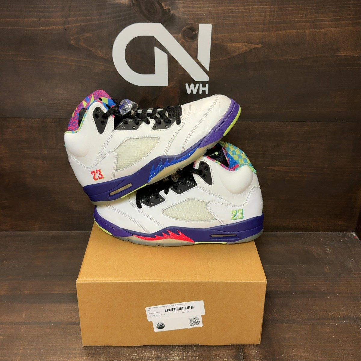Jordan 5 Retro Alternate Bel-Air Size 10 (Pre-Owned) - Image 1