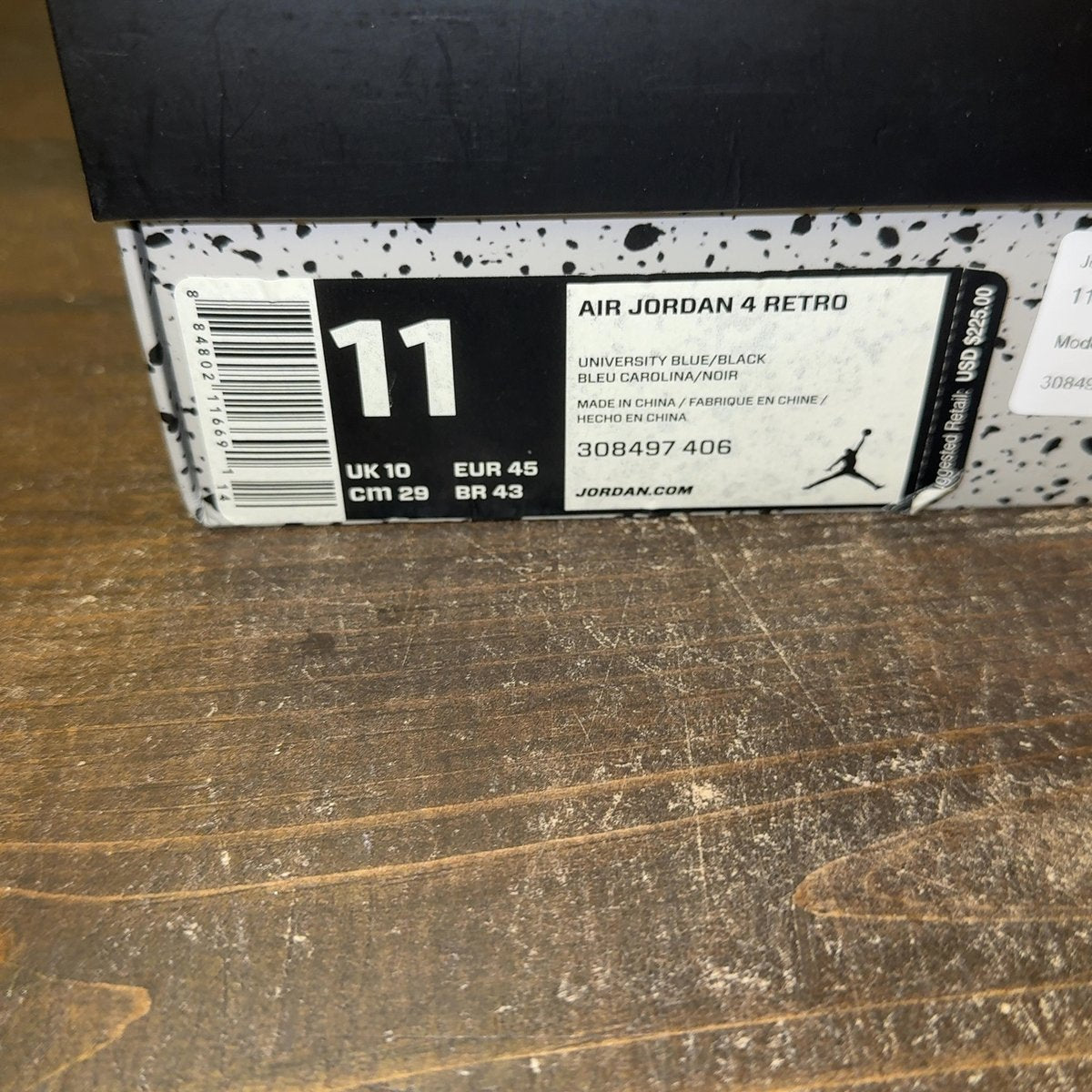 Jordan 4 Retro Travis Scott Cactus Jack Size 11 (Pre-Owned) - aux