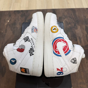 Nike Air Force 1 Mid Supreme NBA White - Image 4