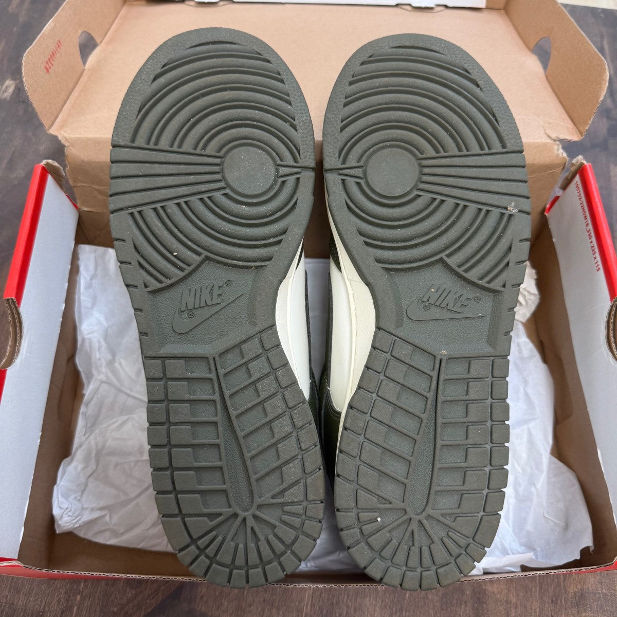 Nike Dunk Low Pale Ivory Cargo Khaki - Image 2